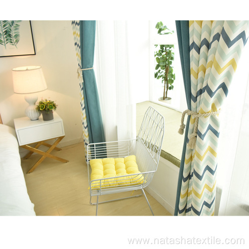 Nordic modern fresh window blackout curtains